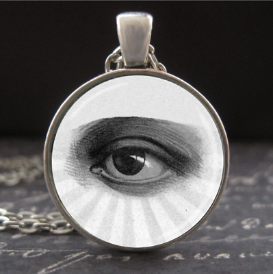 #ad Eye of Providence Necklace Vintage Masonic Symbol Art Pendant Mason Jewelry New $25.00