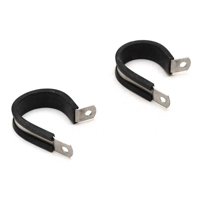 #ad Boat 1 1 8 Inch Cushioned Hose Clamps Stainless STAR D 18BP Pair $8.89