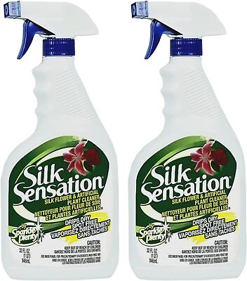 #ad Sparkle Plenty Silk Sensation Artificial Plant Cleaner amp; Silk Flower Cleaner ... $68.13