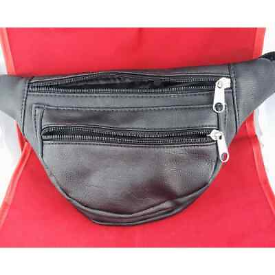 #ad Black Fanny Pack Waist Bag Belt Bag $20.00