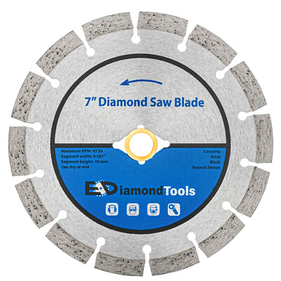 #ad General Purpose Diamond Saw Blades Wet or Dry $27.99