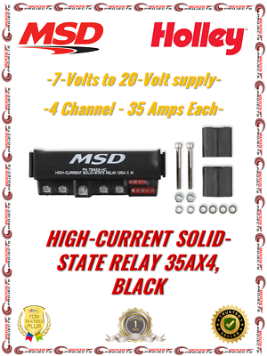 #ad MSD High Current Solid State Relay 35 Amp Per Channel Up To 140 Amp Continuous $215.95