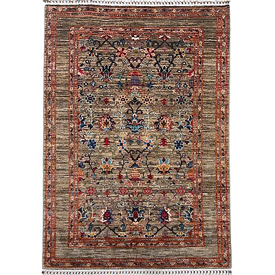 #ad Handmade 4#x27; x 6#x27; Sultani Tribal Afghan Oriental Wool Rug $516.00