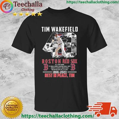 #ad SALE Tim Wakefield Boston Red Sox All Star 2009 1966 2023 Rest T Shirt $26.99