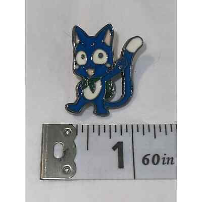 #ad Blue Cat Pin Brooch $4.98