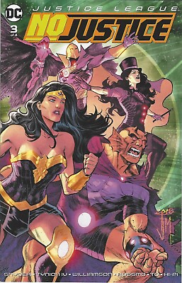 #ad Justice League: No Justice #3 of 4 Which Worlds Will Die? $3.08