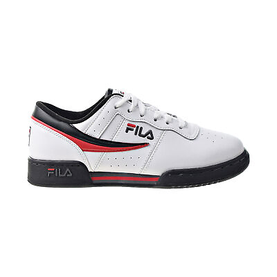 #ad Fila Original 11F16LT 122 Mens White Black Poppy Red Running Sneaker Shoes C2004 $52.00