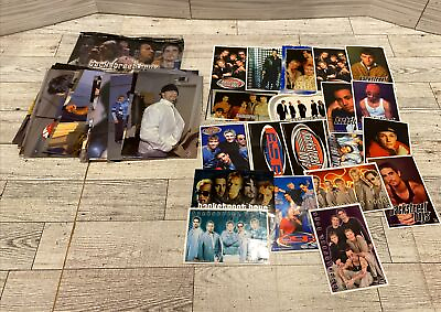 #ad Backstreet Boys Photo And Sticker Lot $14.99