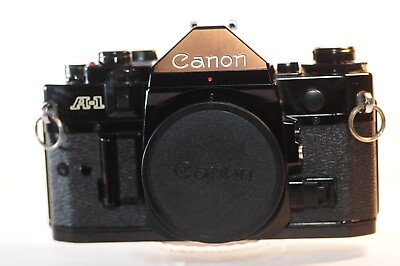 #ad Canon A 1 A1 FD 35mm Film analog SLR camera NICE working but needs SERVICE READ $65.85