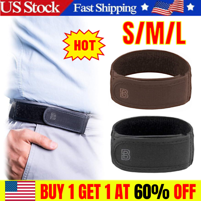 #ad NEW BeltBro Titan No Buckle Elastic Belt For Men — Fits Belt Loops Comfort US $10.99