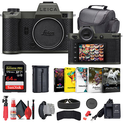 #ad Leica SL2 S Mirrorless Digital Camera Reporter Edition with Deluxe Accessory Kit $5969.95