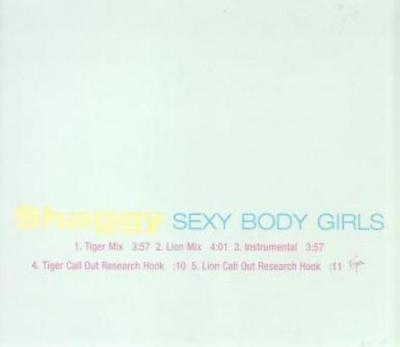 #ad Shaggy: Sexy Body Girls PROMO MUSIC AUDIO CD Tiger Mix Lion Remixes Instrumental $58.99