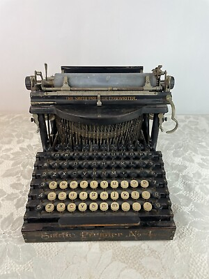 #ad Antique 1890s Smith Premier No 4 Typewriter Works with some issues. $495.00