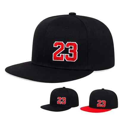 #ad Embroidered # 23 Adjustable Hip Hop Baseball Cap Snapback Hat $22.95