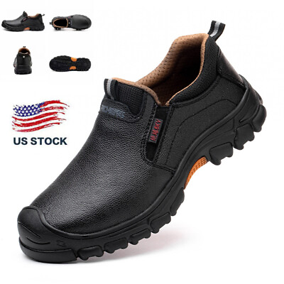 #ad Mens Steel Toe Sneakers Indestructible Safety Shoes Non Slip Work Boots US Size $43.70