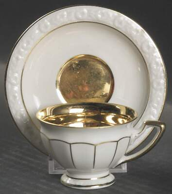 #ad Rosenthal Continental Maria Gold Demitasse Cup amp; Saucer 3772344 $47.99