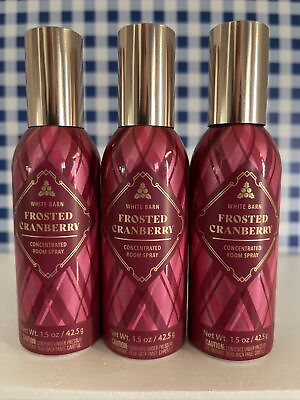 #ad Three 3 Bath amp; Body Works FROSTED CRANBERRY Concentrated Room Spray $24.50
