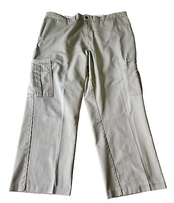 #ad Men#x27;s Dickies size 42 x 30 Khaki Tan Classic Work Wear Pants Cargo Pockets $9.99
