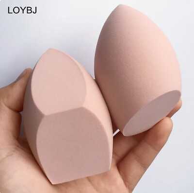 #ad 3Pcs Big Size Makeup Sponge Foundation Cosmetic Puff Smooth Powder Concealer $11.99