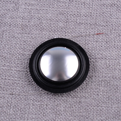 #ad 1pcs Silver Voice Coil Diaphragm Dome Tweeter fit For Bamp;W DM630 Speaker 26mm $6.94