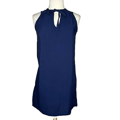 #ad Old Navy Lost at Sea Shift Dress Blue Sleeveless Size Small $18.00