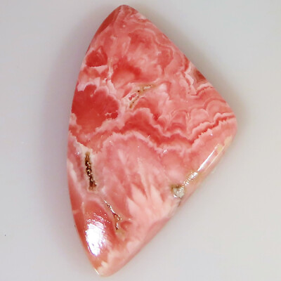 #ad 40.90 Cts Natural Pink Rhodochrosite Gemstone Fancy Shape 22x35x5 mm CR 146 $11.99