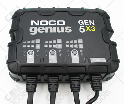 #ad NOCO GEN5X3 3 Bank 15 Amp On Board Battery Charger Maintainer and Desulfator $199.45