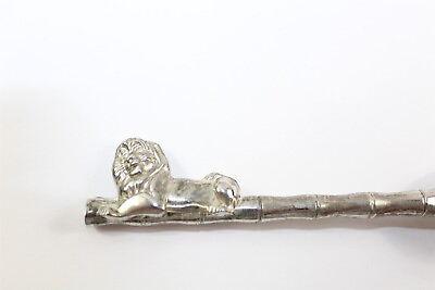 #ad Disney Lion King Silver Plate Spoon with Great Patina 6 7 8quot; Long $8.40