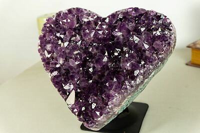 #ad Amethyst Heart of AAA Quality Geode Deep Purple Natural 5Kg 11 lb $798.30