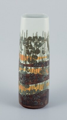 #ad Ivan Weiss for Royal Copenhagen faience vase. 1980 1984. $300.00
