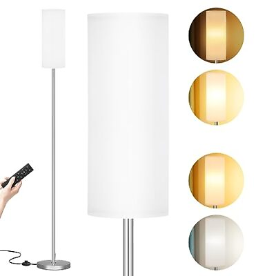 #ad Floor Lamps for Living Room Modern Silver Floor Lamp with silver amp; white $58.21