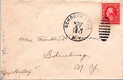 #ad 1911 Schroon Lake NY F34079 $6.99