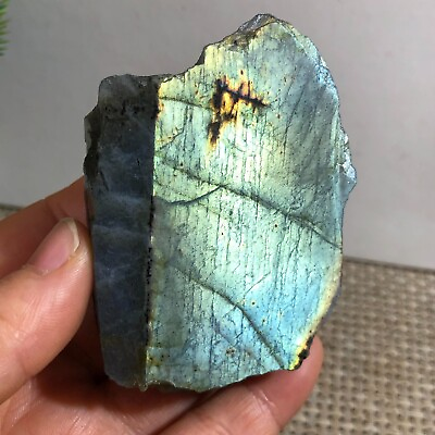 #ad 118g Top Labradorite Crystal Stone Natural Rough Mineral Specimen Healing $17.55