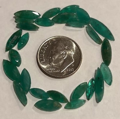#ad EMERALDS NATURAL MARQUISE CUT LOOSE GEMSTONES 1 Stone $14.99 FAST SHIP $14.99