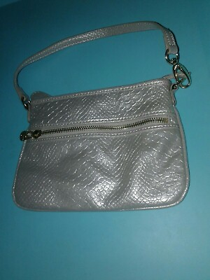 #ad Guess Mini Handbag ivory inner pocket out pocket mermaid design $9.99