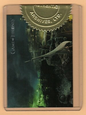 #ad Game of Thrones Season 2: Case Topper Card CT2 Battle of Blackwater $19.99