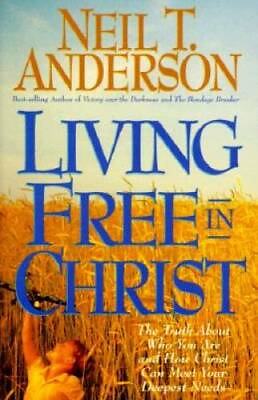 #ad Living Free in Christ Paperback By Anderson Neil T. GOOD $4.46