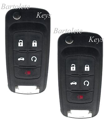#ad 2 Remote Control Car Key Fob For 2014 2015 2016 Buick Regal Push To Start PEPS $34.99