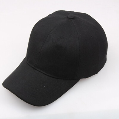 #ad Casual Snapback Plain Hat Adjustable Hip Hop All match Cover Women $9.01