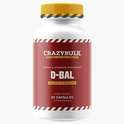#ad CRAZYBULK D BAL MUSCLE BUILDER STRENGTH GAIN 90 CAPSULES US STOCK $55.33