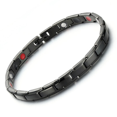 #ad Gorgeous Thin magnetic bracelet for women balance energy arthritis pain relief $31.10