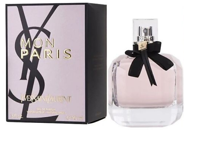 #ad Mon Paris 3 oz Perfume by Yves Saint Laurent 90 ml EDP Spray Sealed in Box New $35.00