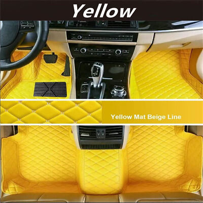 #ad Car floor mats fit Ford Mustang Mustang Mach E all weather luxury mats carpets $110.66