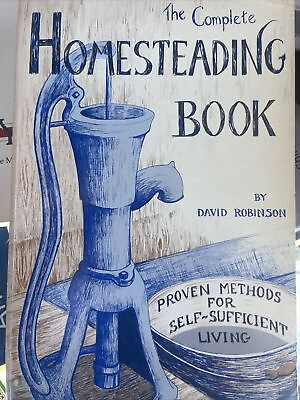 #ad Complete Homesteading Book: Proven Methods for Self sufficient Living GOOD $6.00