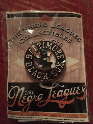 #ad Negro Leagues Baseball collectible Magnet 1994 NLBM Baltimore Black Sox 1919 $9.99