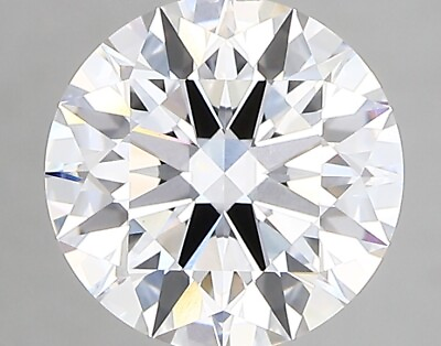 #ad Lab Created Diamond 2.26 Ct Round D VVS2 Quality Ideal Cut IGI Certified Loose $1606.55