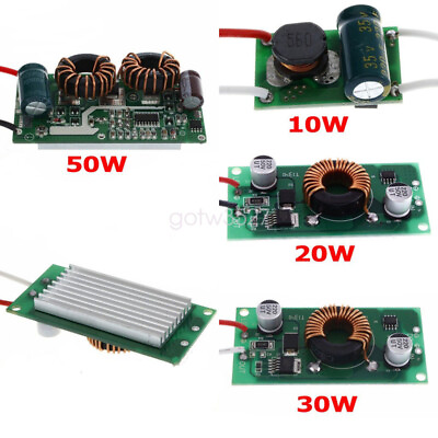 #ad 10W 50W Constant Current LED Driver DC12V to 30 38VLED Chips Blubs Beads Light $5.18