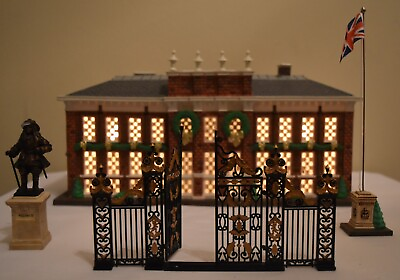 #ad Dept 56 Dickens Village Series “Kensington Palace” Retired Missing Parts $50.00
