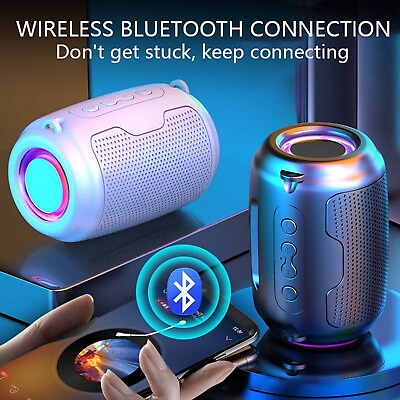 #ad Wireless Bluetooth Speaker Subwoofer Outdoor Loud Stereo Bass USB Mini Speakers $21.88