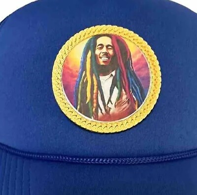 #ad Bob Marley Custom Hat Cap One Love Blue Hat. Bob Marley: One Love Hat $28.47